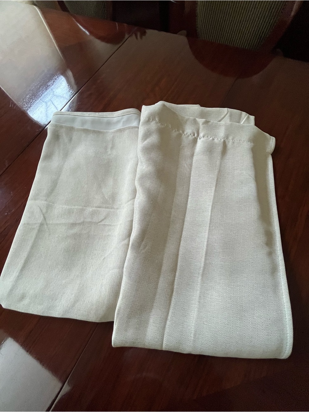 Kelvin Cream Curtain Panel Pair
